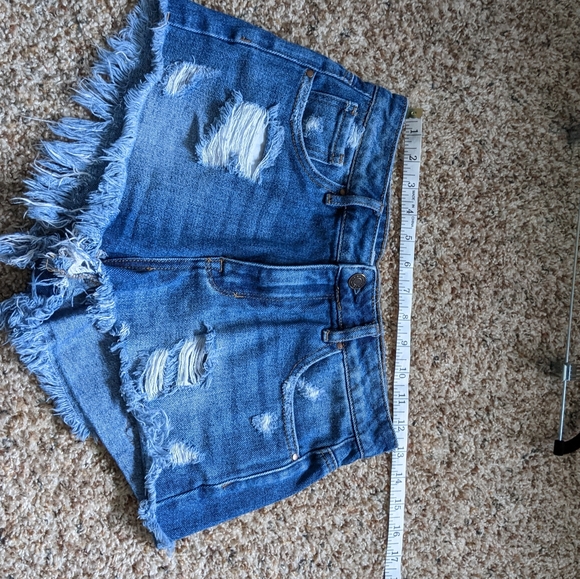 (PacSun) Hi Rise Festival Jean Shorts 25 - Picture 6 of 15